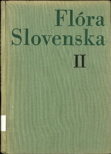 Flóra Slovenska. 2