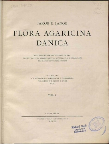 Flora agaricina danica. Vol. 5