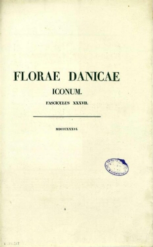 Flora Danica [...] [Dreizehnter Band]