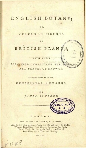 English botany [...][Vol. I]