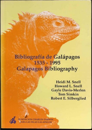 Bibliografía de Galápagos 1535-1995