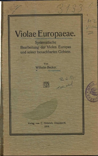 Violae Europaeae