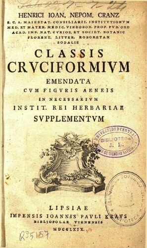Classis Cruciformium emendata