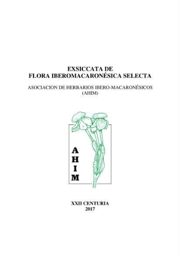 Exsiccata de flora ibero-macaronésica selecta. 22 Centuria