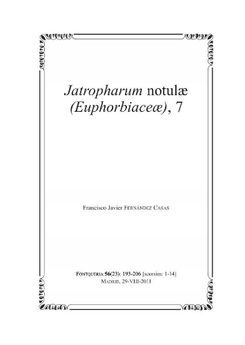 Fontqueria. Volumen 56(23)