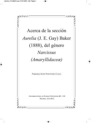 Adumbrationes ad summae editionem [vol.] 41