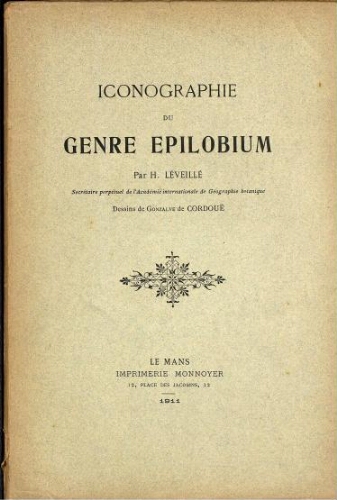Iconographie du genre Epilobium [3]