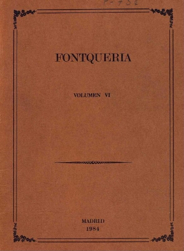Fontqueria. Volumen 6