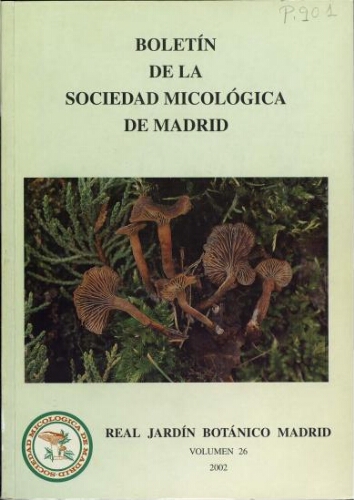 Boletín de la Sociedad Micológica de Madrid. Vol. 26