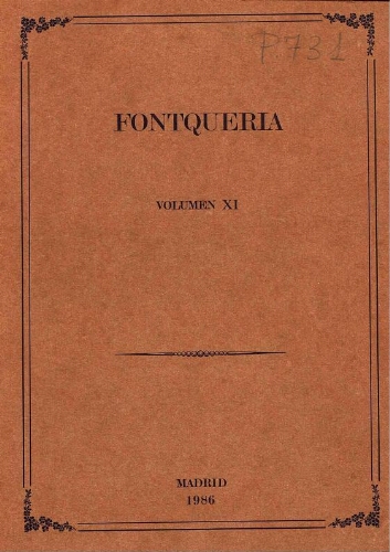 Fontqueria. Volumen 11