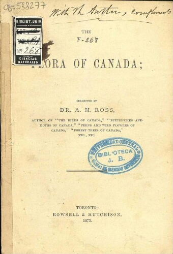 The flora of Canada