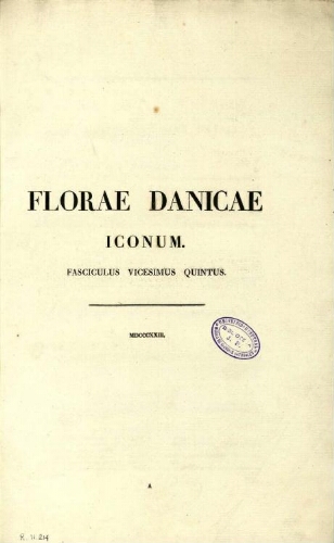 Flora Danica [...] [Neunter Band]