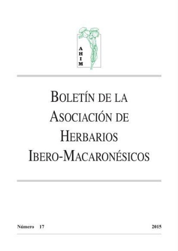 Boletín de la Asociación de Herbarios Ibero-Macaronésicos. Número 17