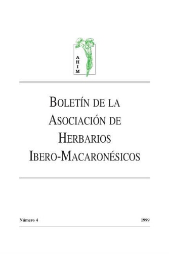 Boletín de la Asociación de Herbarios Ibero-Macaronésicos. Número 4