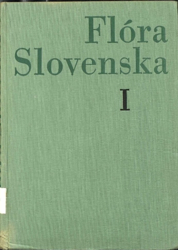 Flóra Slovenska. 1