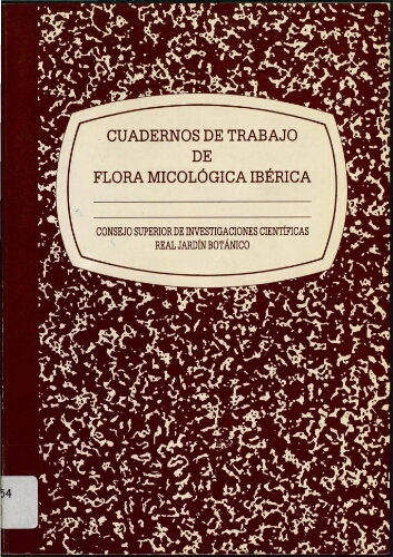 Cuadernos de trabajo de Flora micológica ibérica 3