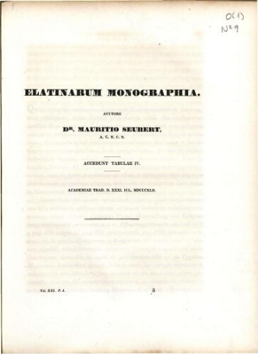 Elatinarum monographia