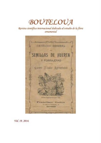 Bouteloua [...] Vol. 19