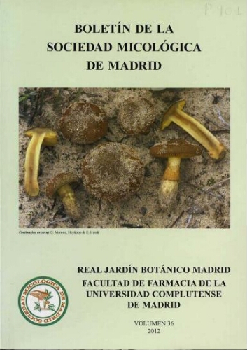 Boletín de la Sociedad Micológica de Madrid. Vol. 36