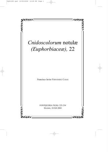 Fontqueria. Volumen 55(30)