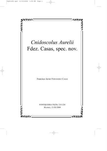 Fontqueria. Volumen 55(29)