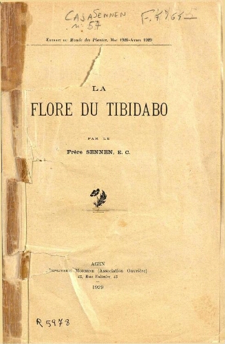 La flore du Tibidabo
