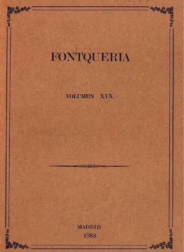 Fontqueria. Volumen 19