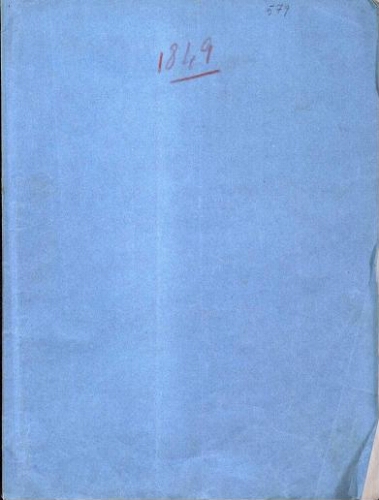 Index seminum in Horto Botanico Matritensi ... 1849