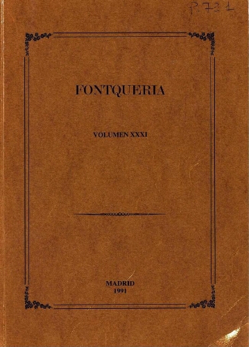 Fontqueria. Volumen 31