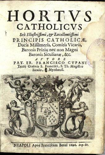 Hortus Catholicus [2ª ed.]