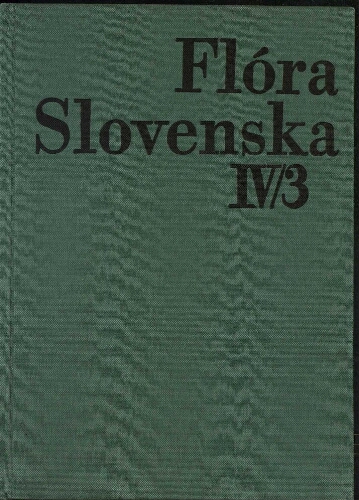 Flóra Slovenska. 4/3
