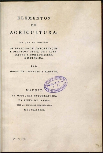 Elementos de agricultura