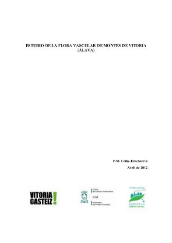 Estudio de la flora vascular de Montes de Vitoria (Álava)