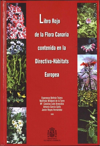 Libro Rojo de las especies de la Flora Canaria