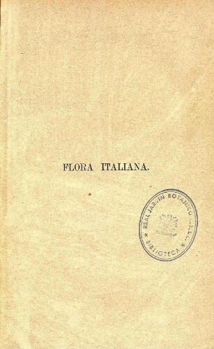 Flora italiana [...] Vol. X