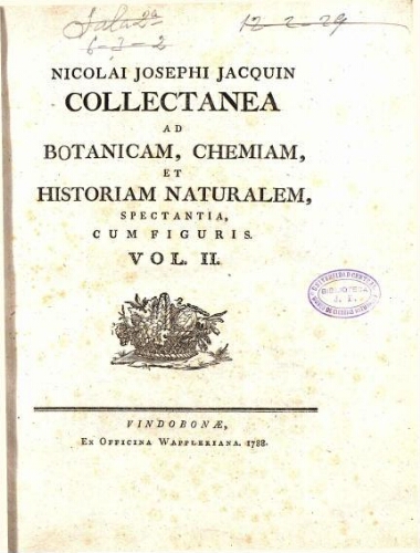 Collectanea [...] Vol. II