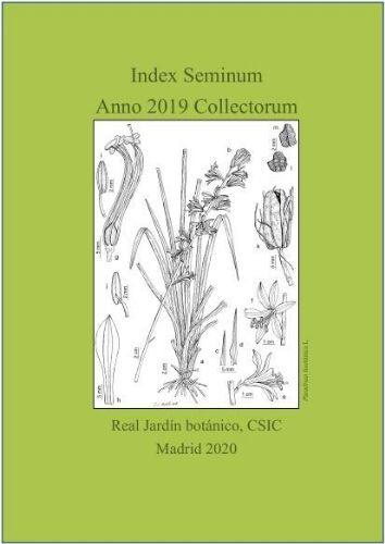 Index seminum in Horto Botanico Matritensi ... 2019