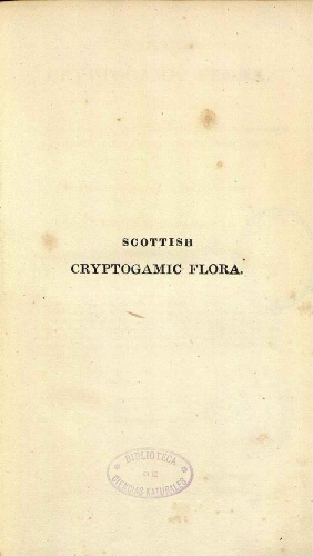 Scottish cryptogamic flora. Vol. V