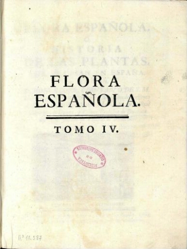 Flora española [...] T. 4