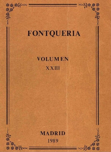 Fontqueria. Volumen 23