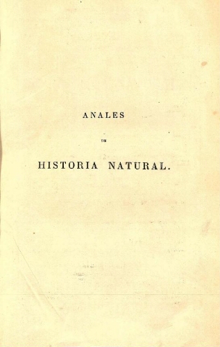 Anales de la Sociedad Española de Historia Natural. Tomo duodécimo