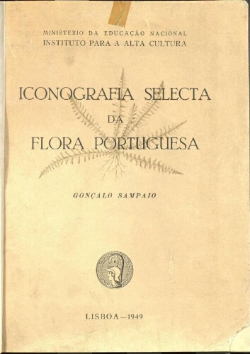 Iconografia selecta da flora portuguesa