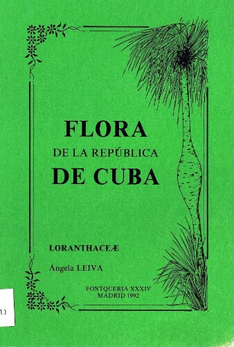 Flora de la República de Cuba. Loranthaceae