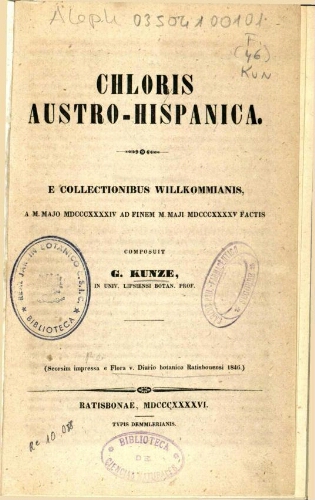 Chloris austro-Hispanica
