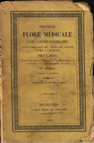Nouvelle flore médicale [...] 6.e édition [...] T. 2