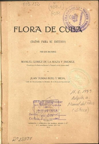 Flora de Cuba
