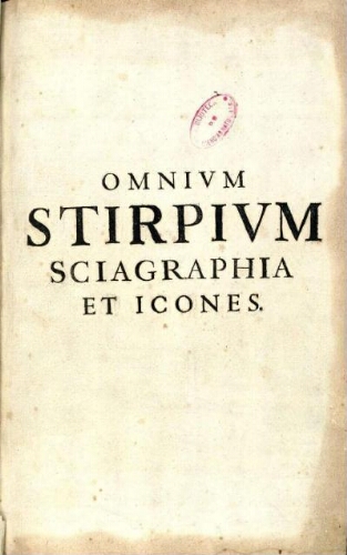 Omnium stirpium sciagraphia et icones