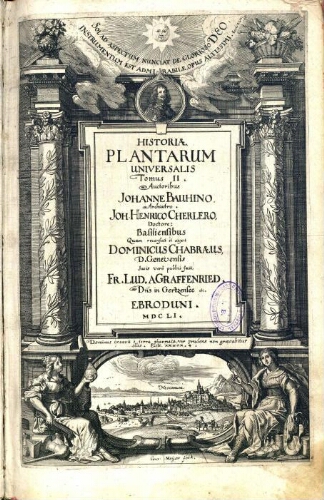 Historia plantarum [...] Tomus II