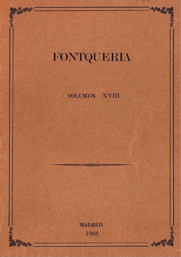 Fontqueria. Volumen 18