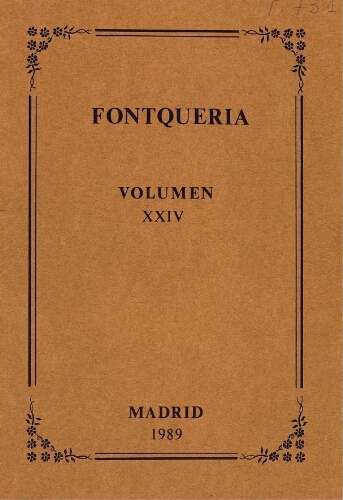 Fontqueria. Volumen 24